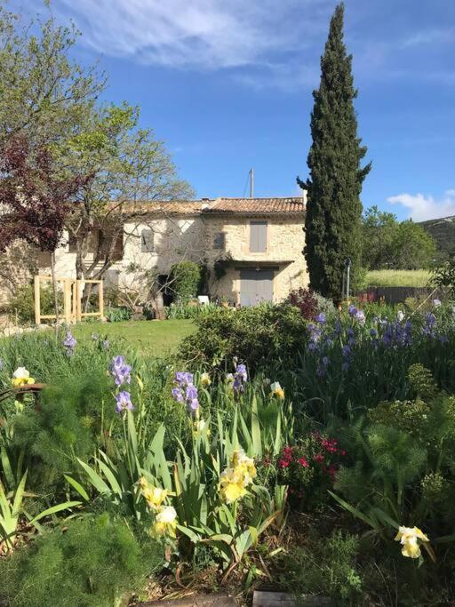 Вилла Les Tarraiettes Au Pied Du Luberon Лурмарин Экстерьер фото