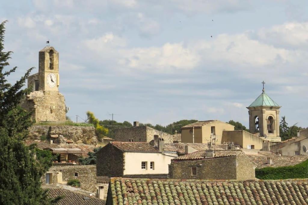 Вилла Les Tarraiettes Au Pied Du Luberon Лурмарин Экстерьер фото